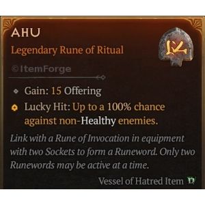Diablo 4 Rune Ahu icon