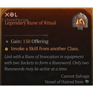 Diablo 4 Rune Xol icon