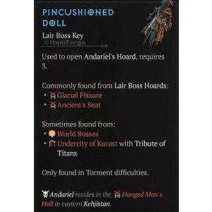 Diablo 4 Pincushioned Doll icon