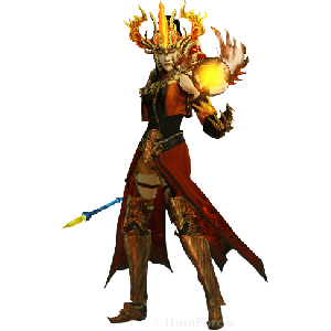 Diablo 3 Firebird Flame Blades Wizard Gear