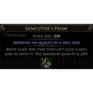 Path of Exile 2 Gemcutter's Prism icon