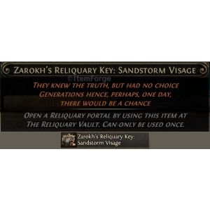 Path of Exile 2 Zarokh's Reliquary Key icon