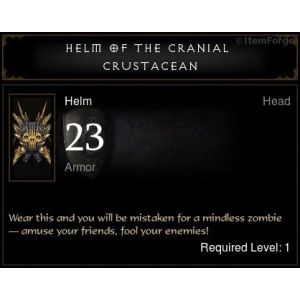 Helm of the Cranial Crustacean