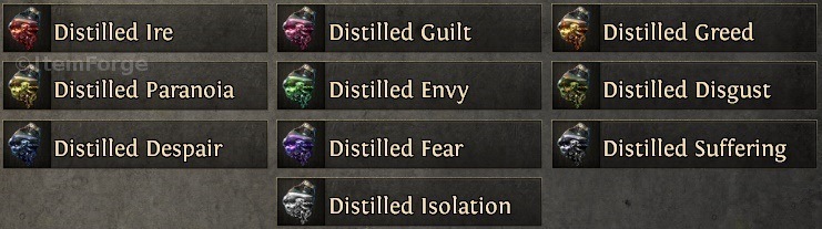 Path of Exile 2 Distilled Emotions