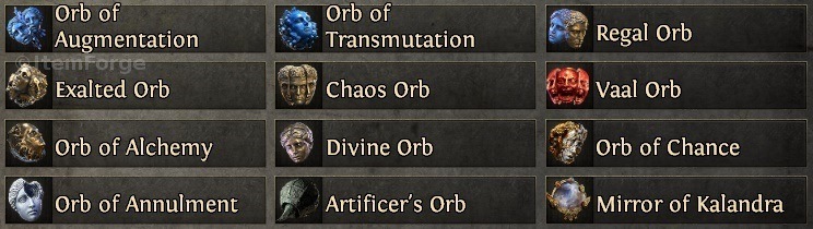 Path of Exile 2 Orbs