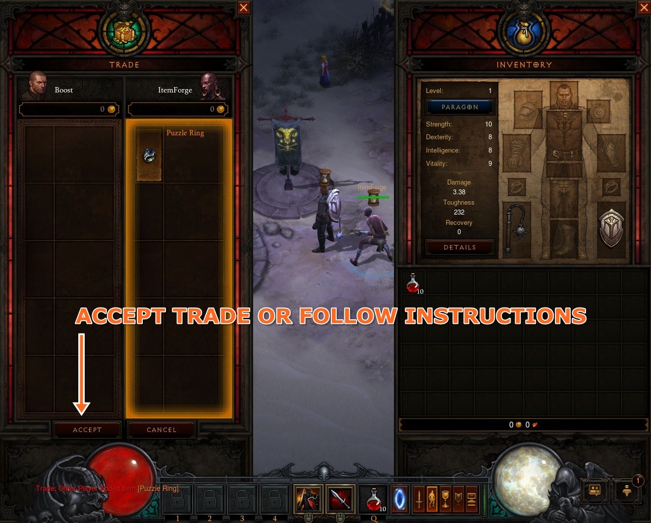 how to trade in Diablo 3